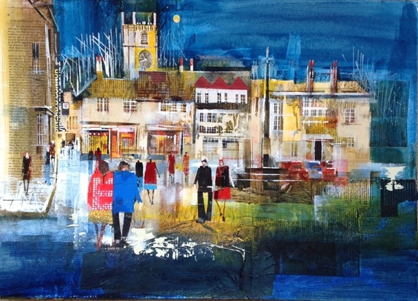 Nagib Karsan - moonlit evening, stow