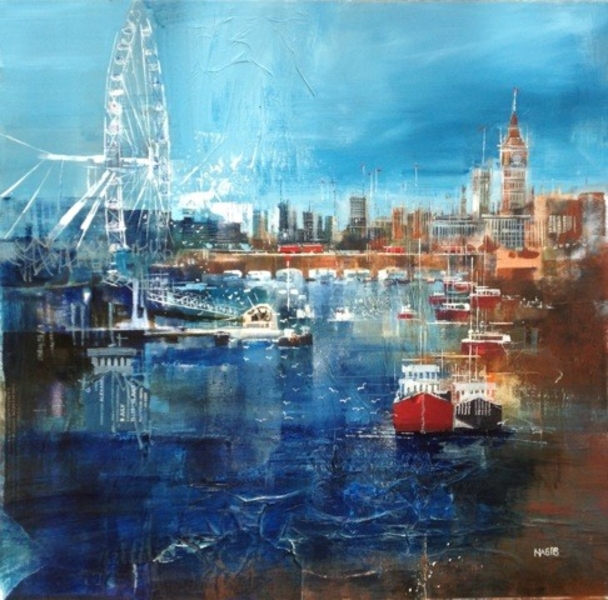 NAGIB KARSAN - sights along the thames