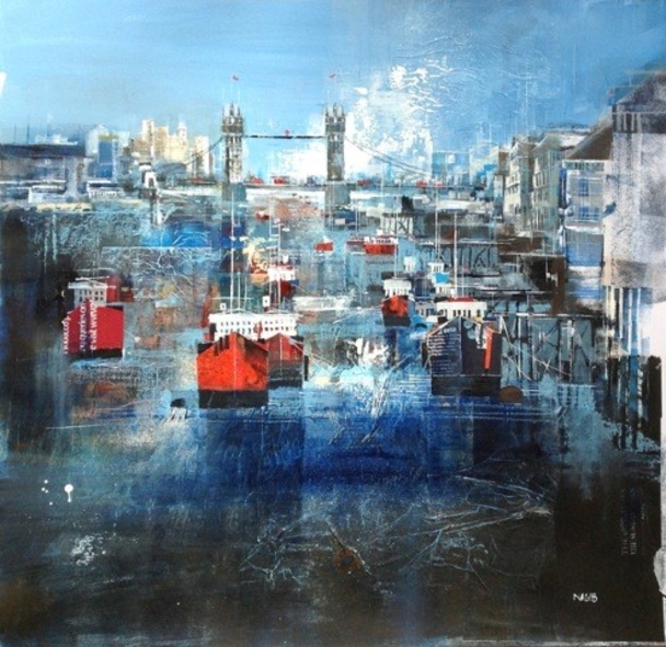 NAGIB KARSAN - river thames and tower bridge