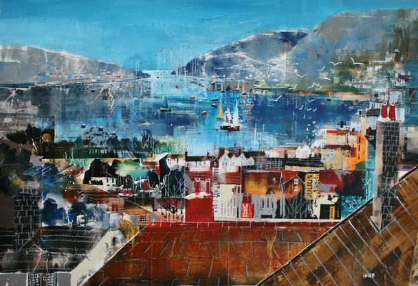 NAGIB KARSAN - view over the estuary, dartmouth