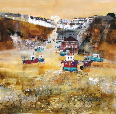 NAGIB KARSAN - beach and village, beer, devon