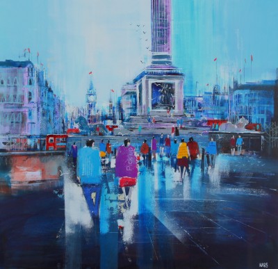 NAGIB KARSAN - big ben from trafalgar square