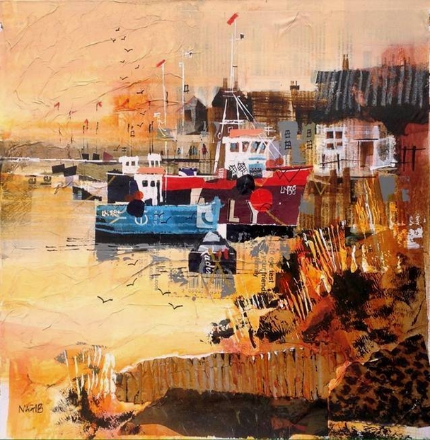 NAGIB KARSAN - crabs and shrimps, brancaster, norfolk