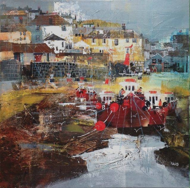 NAGIB KARSAN - port isaac at low tide