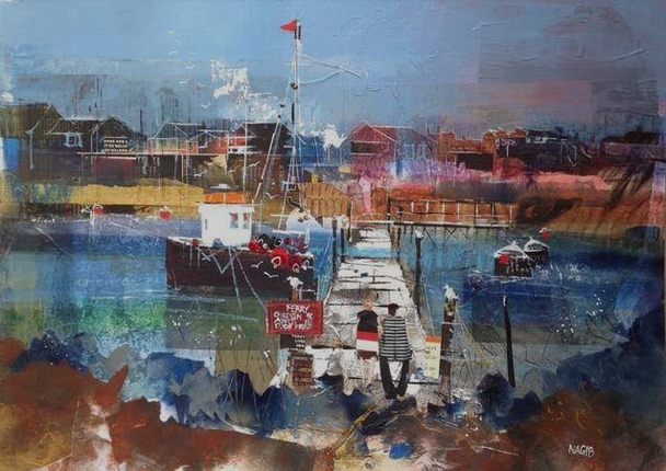 NAGIB KARSAN - walberswick ferry stage, suffolk