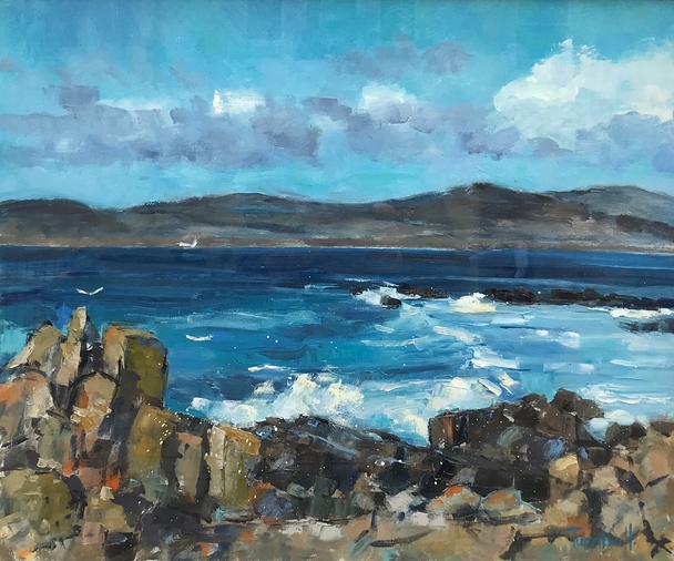NANCY TURNBULL - rocks, blackwaterfoot