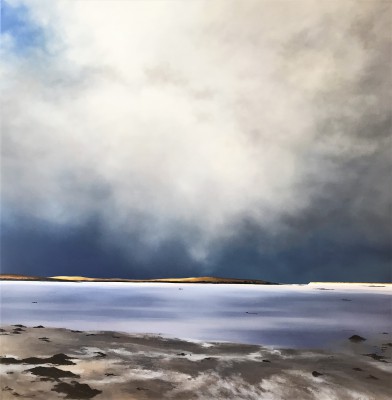 NICOLA WAKELING - rain showers over boreray