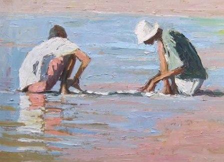 Collecting Shellfish, Madagascar