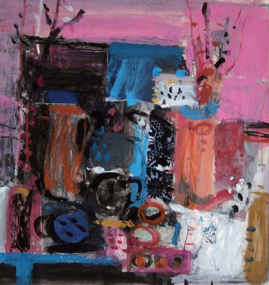 Brown Jug and Teapots