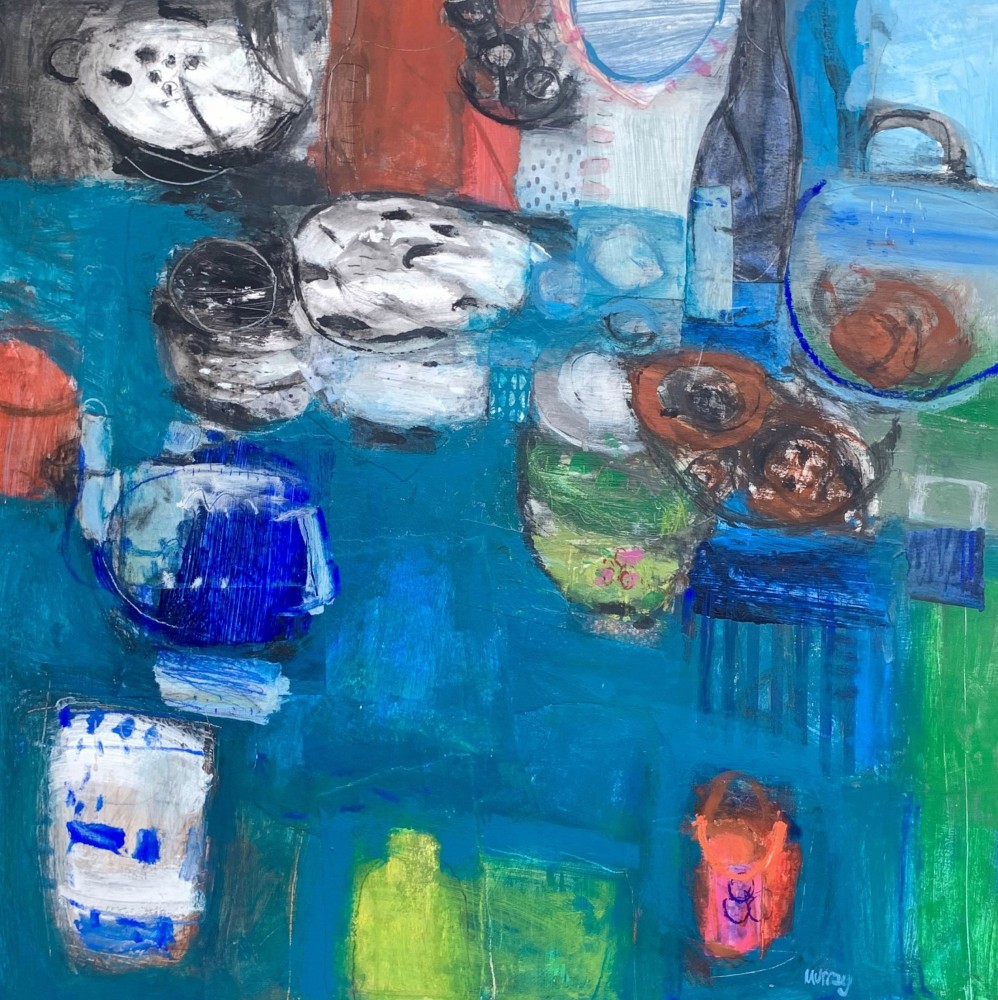 Scottish Artist PAUL MURRAY - Kitchen Table