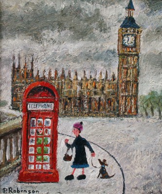 PAUL ROBINSON - flora waits with anticipation