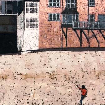 Peter Beeson - Kite Flyer, Porthmeor, St. Ives