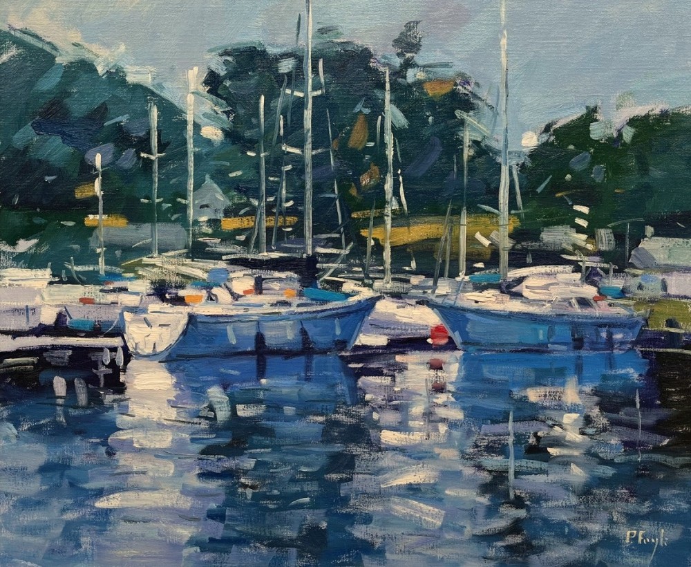 British Artist Peter Foyle - Bellanoch (nr Crinan)