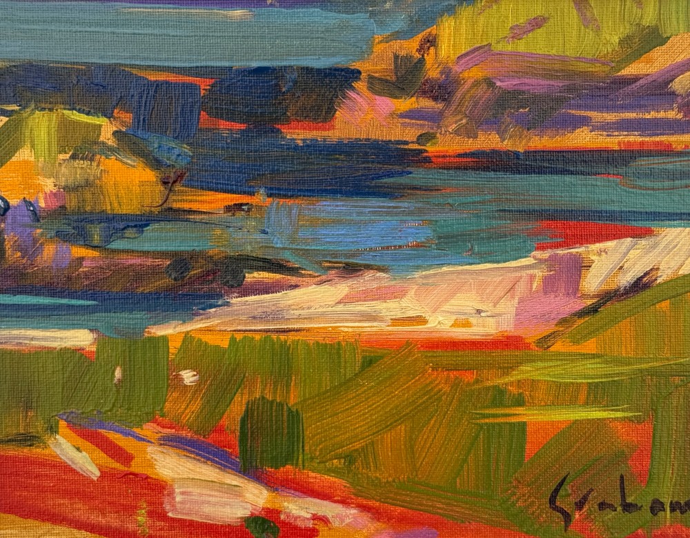 Peter Graham - the machair, iona 
