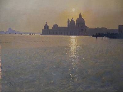 Sunset on the Lagoon, Venice