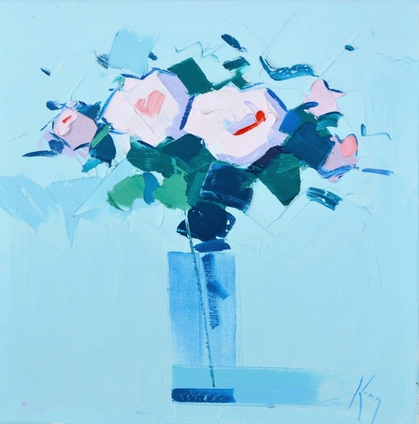 Peter King - pink roses