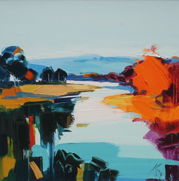 Peter King - autumn on the tay ii