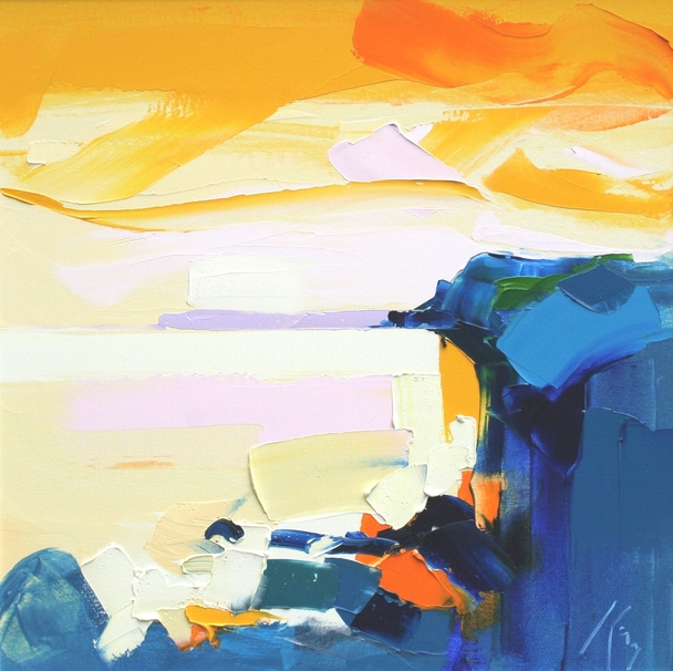 Peter King - winter light, drumadoon point