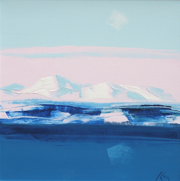 Peter King - winter light, arran