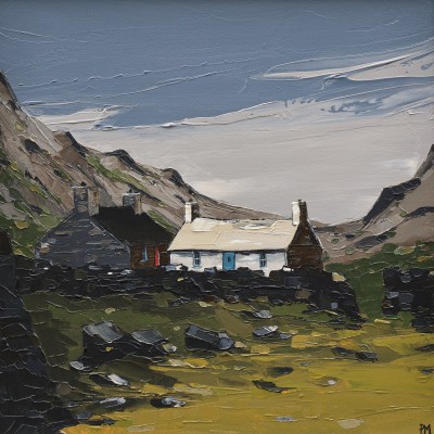 PETER MORGAN - hidden by the wall