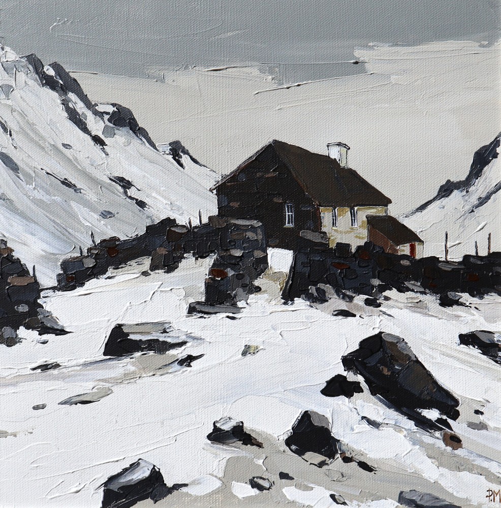 Peter Morgan - nant peris snow, snowdonia