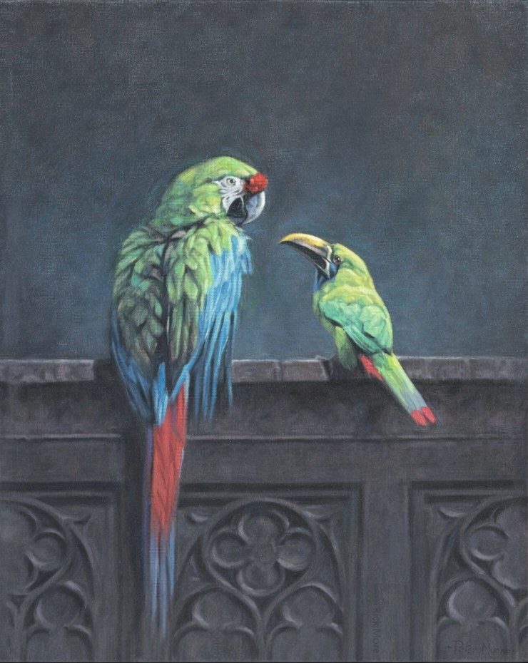 Scottish Artist PETER MUNRO - Dignity and Impudence 