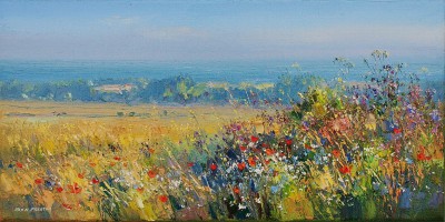 REX PRESTON - summer morning, norfolk coast