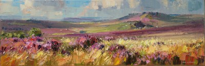 REX PRESTON - summer moorland, peak district