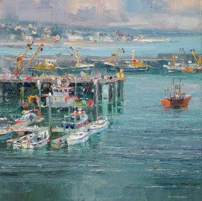 REX PRESTON - newlyn harbour