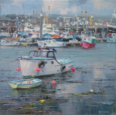 REX PRESTON - bright sunny day, newlyn