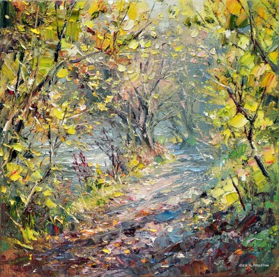 REX PRESTON - autumn leaves, monsal dale