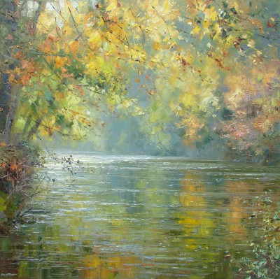 REX PRESTON - autumn, river derwent