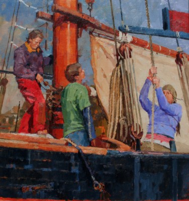 Hoisting the Sail 