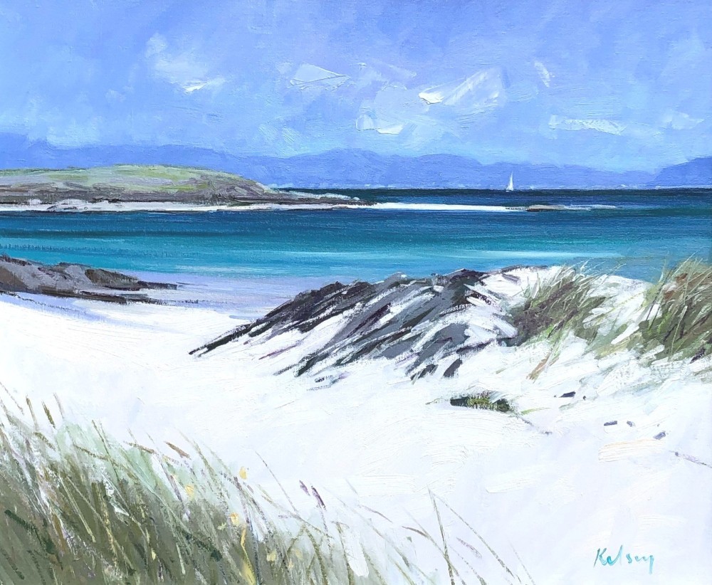 Robert Kelsey - path to the shore, iona
