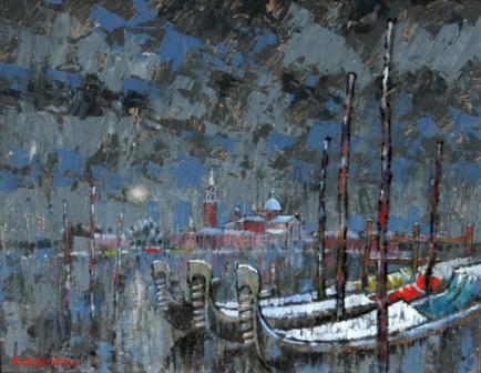 The Lagoon in Winter