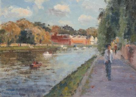 Ronald Morgan - Along the Thames, Richmond