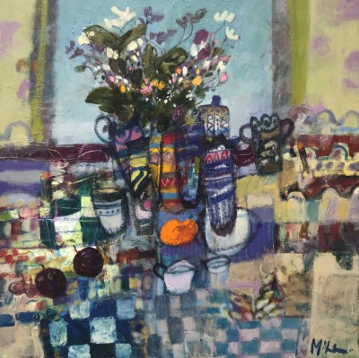 Still Life with Plums