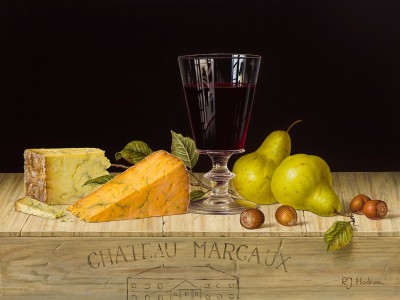 ROY HODRIEN - red wine with cheeses and hazelnuts