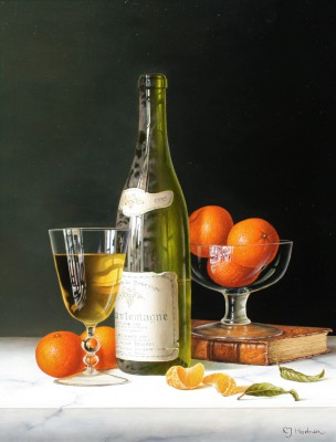 ROY HODRIEN - corton charlemagne with mandarins