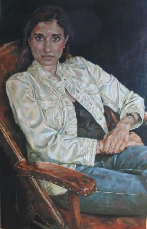 SIMON DAVIS - shefali seated