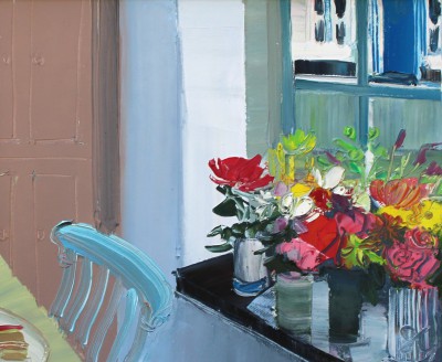 British Artist SARAH CARVELL - Flower Delivery