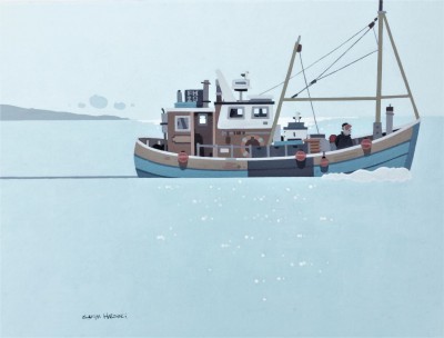 SASHA HARDING - off to work