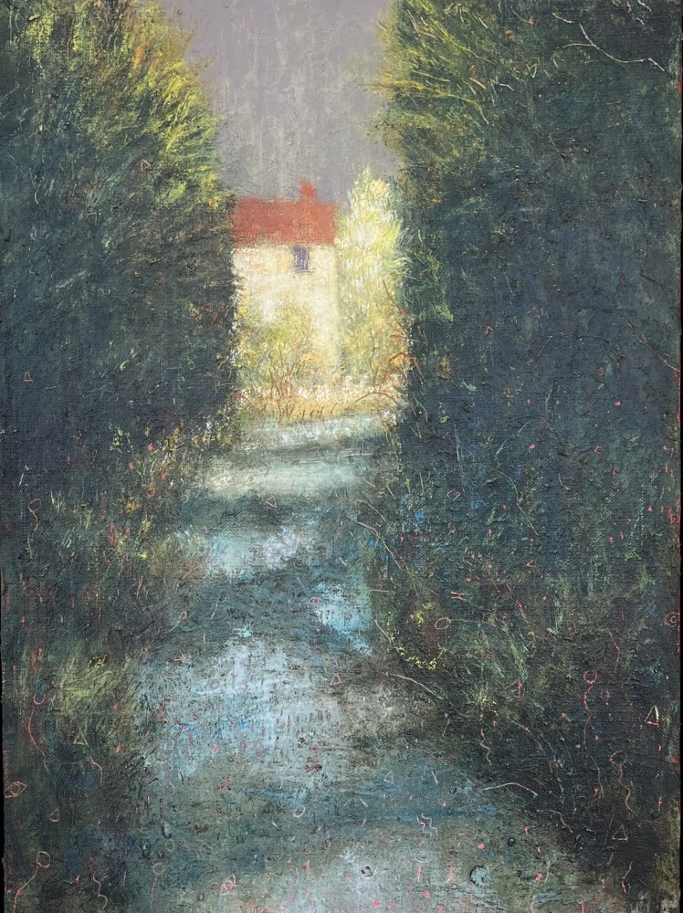 British Artist SIMON GARDEN - Lane