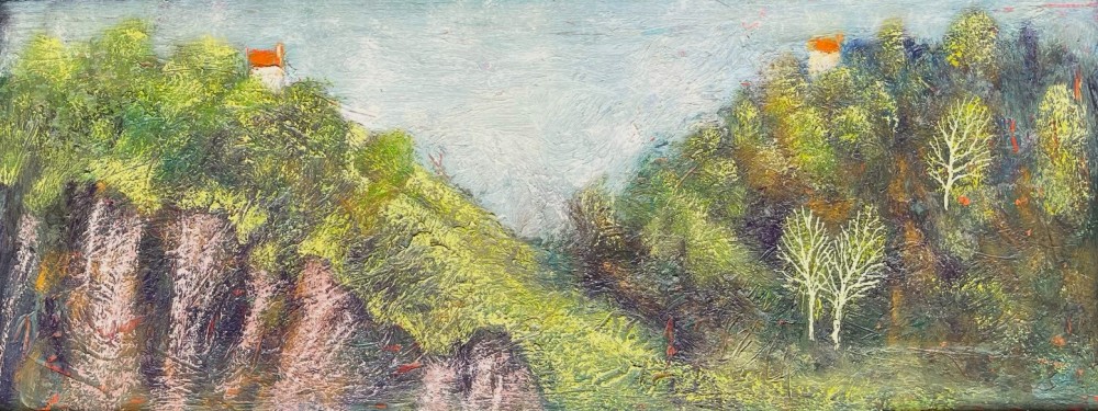 British Artist SIMON GARDEN - Neighbours