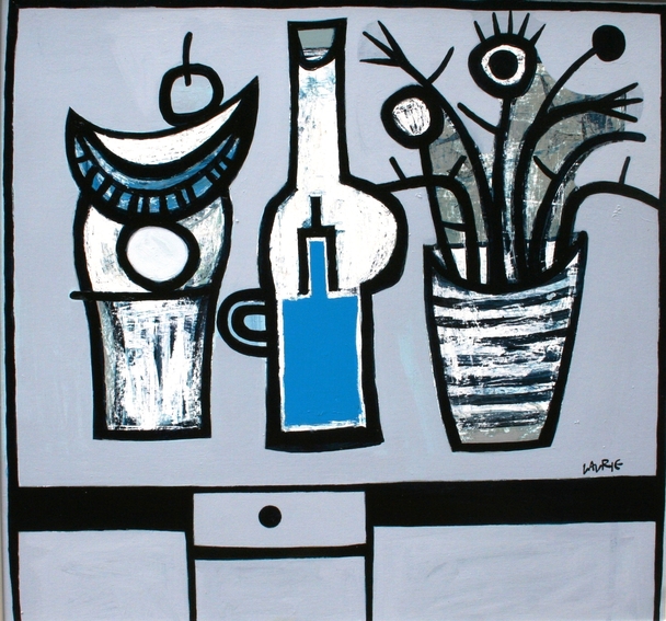 Simon Laurie - blue lamp