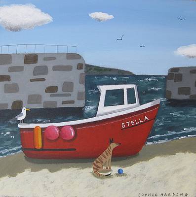 Red Boat, Whippet and Gull