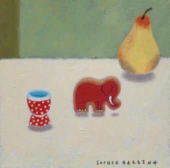 Eggcup, Elephant and Pear