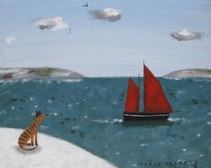 Snow , Sails and Whippet