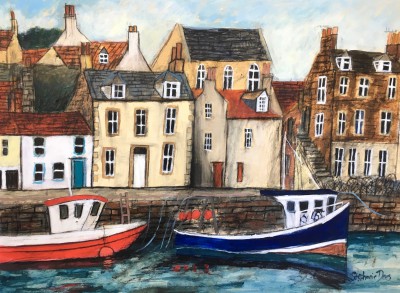 STEPHANIE DEES - morning at the harbour