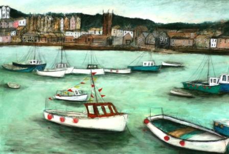 STEPHANIE DEES - nightfall, st. ives
